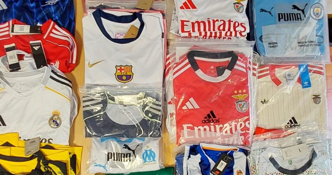 GNR Castelo Branco – Um identificado por contrafação e apreensão de 63 artigos contrafeitos